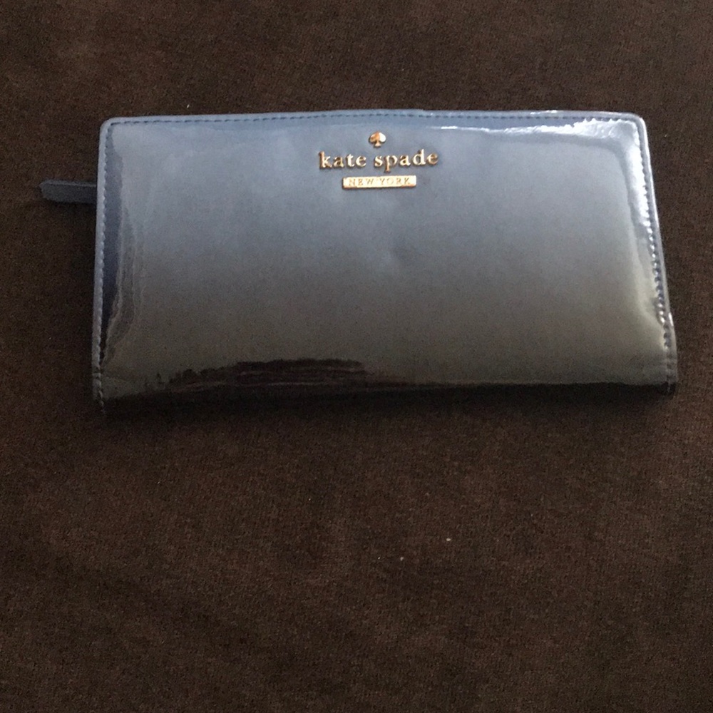 Kate Spade Ombré Blue Snap Wallet